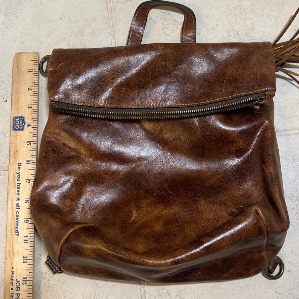 #Authentic PATRICIA NASH *Luzille* Leather‎ Backpack Convertible